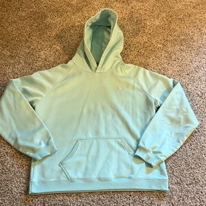 Light mint colored hoodie